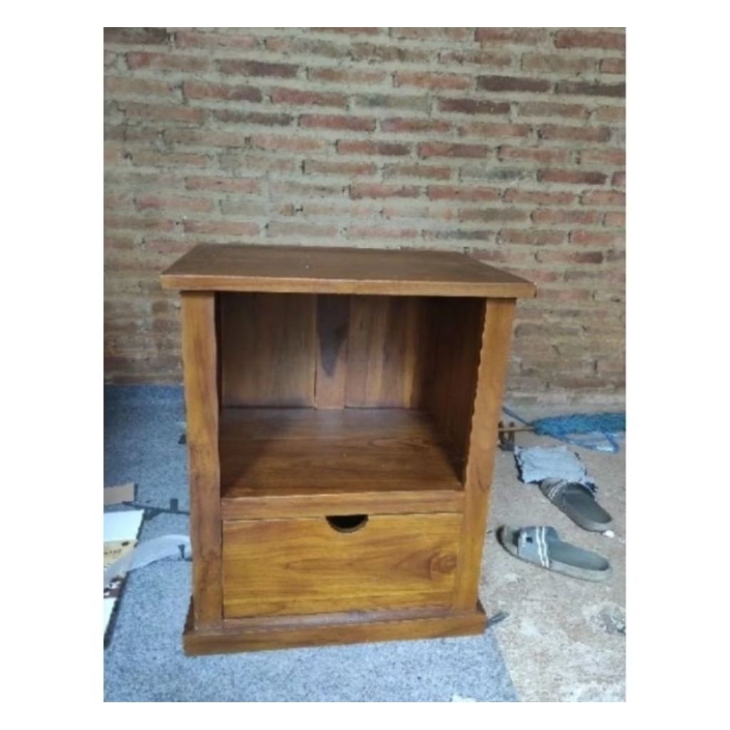 Nakas Minimalis Kayu Jati Nakas Kayu Jati Nakas Laci Kayu Jati