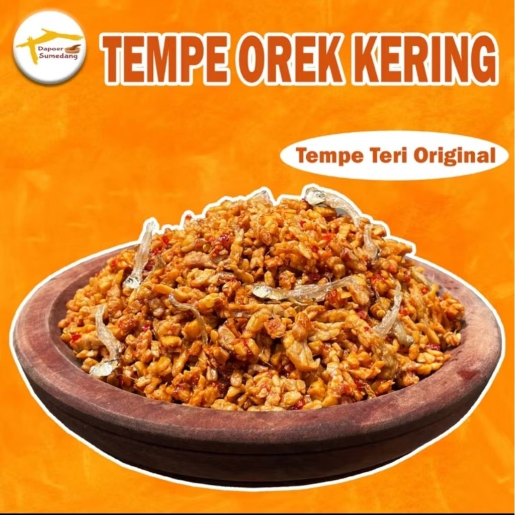 

tempe orek original tempe teri tempe pedas tempe orek ikan teri