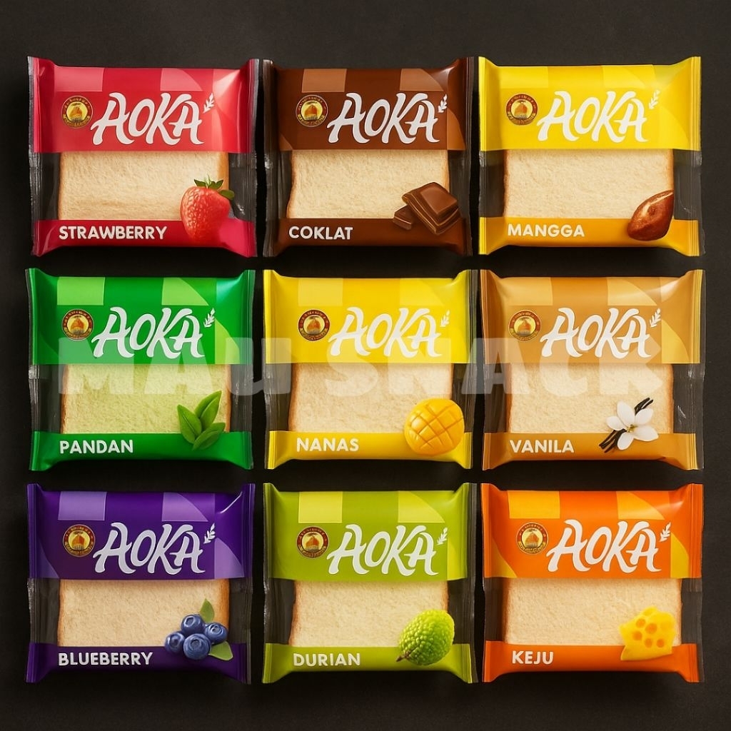 

AOKA roti panggang lembut