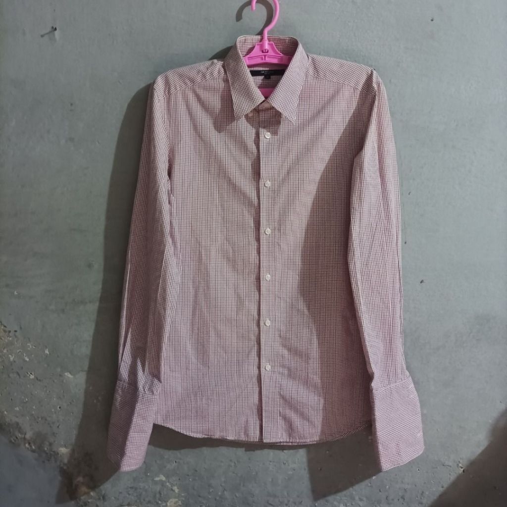 Baju kemeja G2000 Man Slim Fit Lengan Panjang