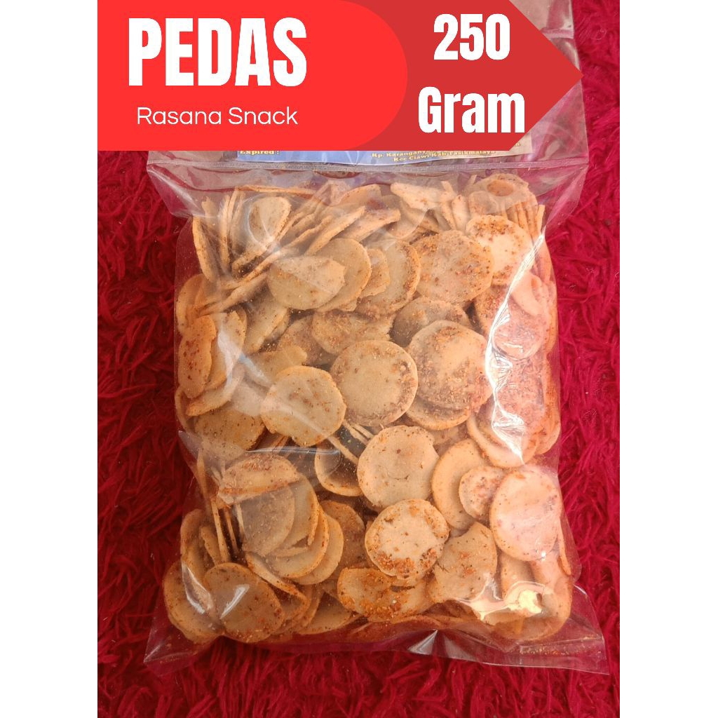 

250gram/kerpiki-moring/molring/citruk/cemilan pedas/cemilan enak