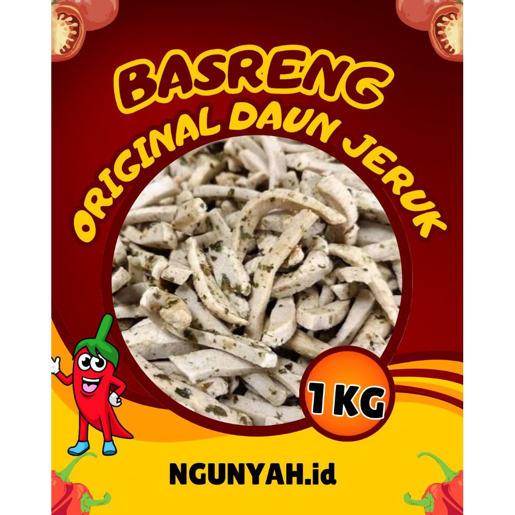 

1kg Basreng daun jeruk original basreng viral rasa original daun jeruk 1 kg