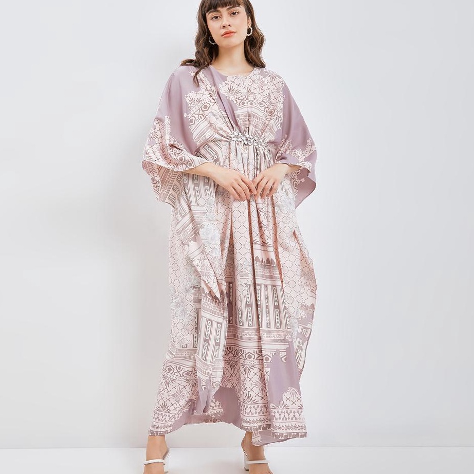 Mauza kaftan  dress kondangan terbaru kaftan motif  kaftan model terbaru  kaftan lebaran  Flash Sale