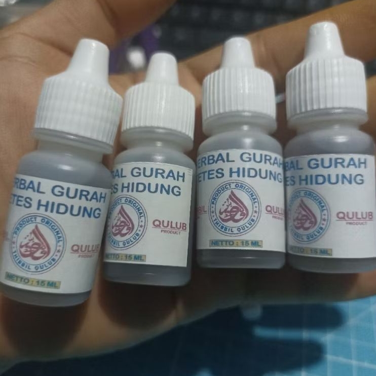 Gurah Hidung / Herbal Tetes Gurah Hidung / Kemasan Hemat 15ML Thibbil Qulub