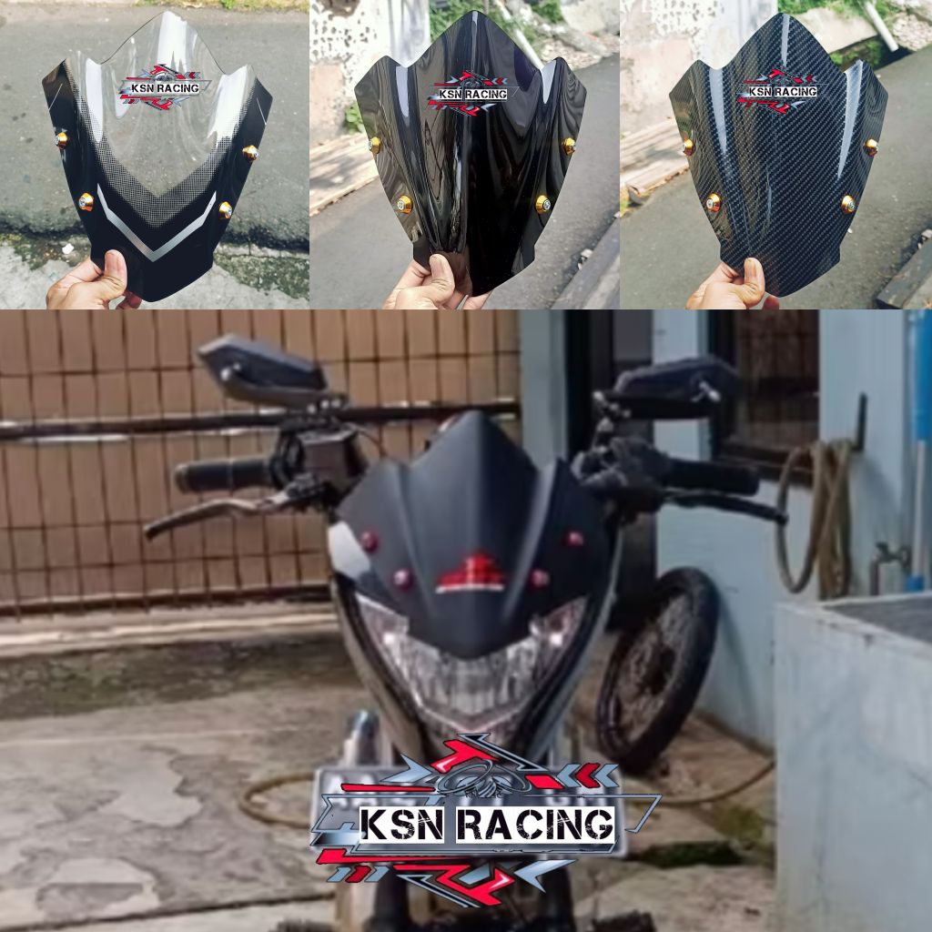 Visor fu facelift tahun 2013-2015 visor variasi satria fu facelift model jenong