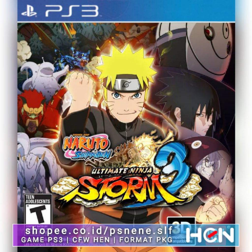 GAME PS3 NARUTO SHIPPUDEN ULTIMATE NINJA STORM 3