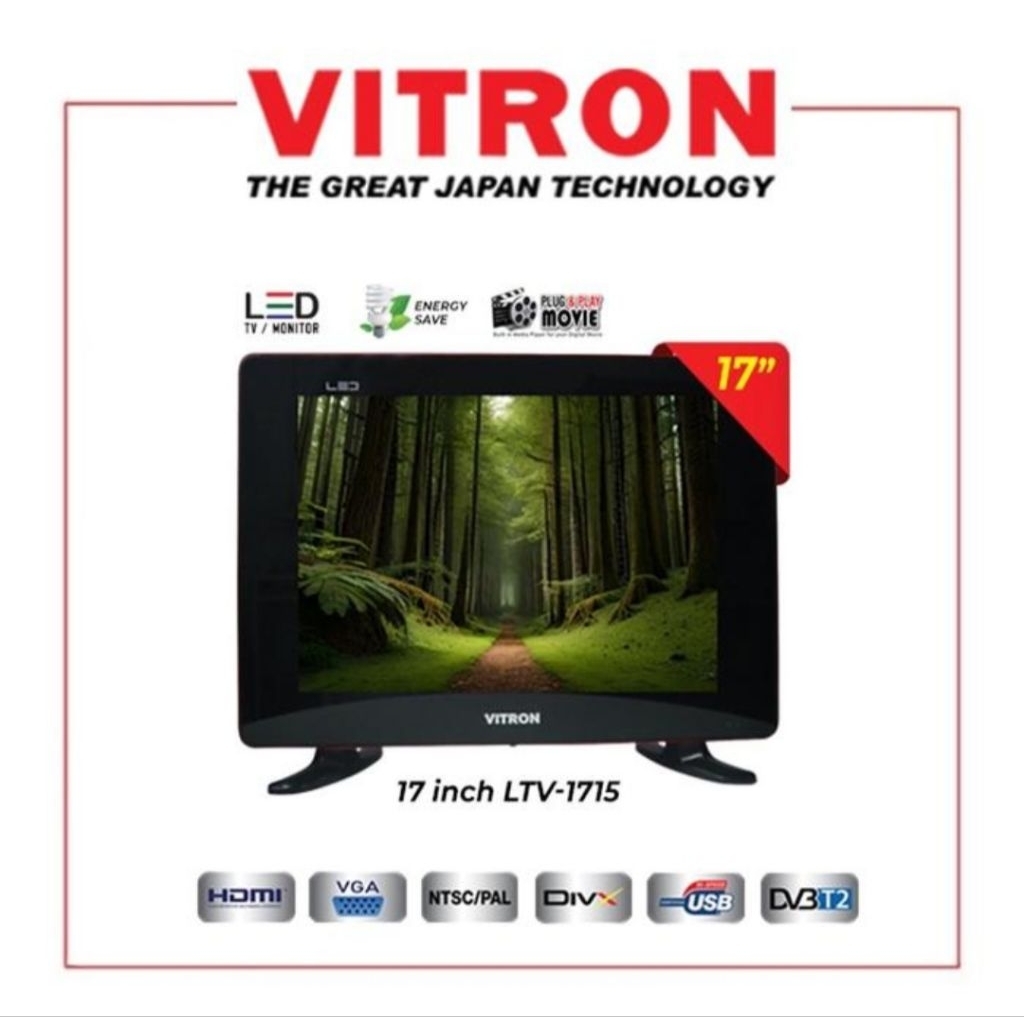 VITRON LED TV 17 INCH DIGITAL