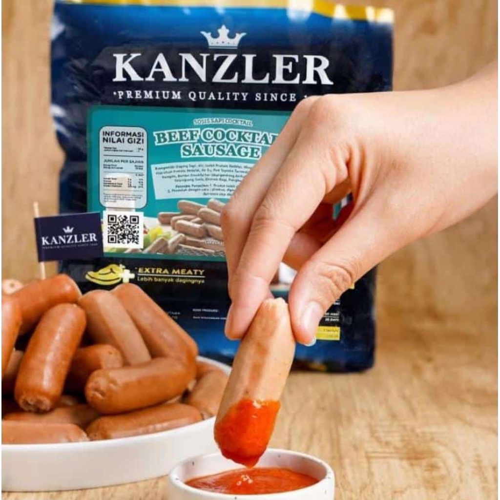 

Beef cocktail sausage kanzler