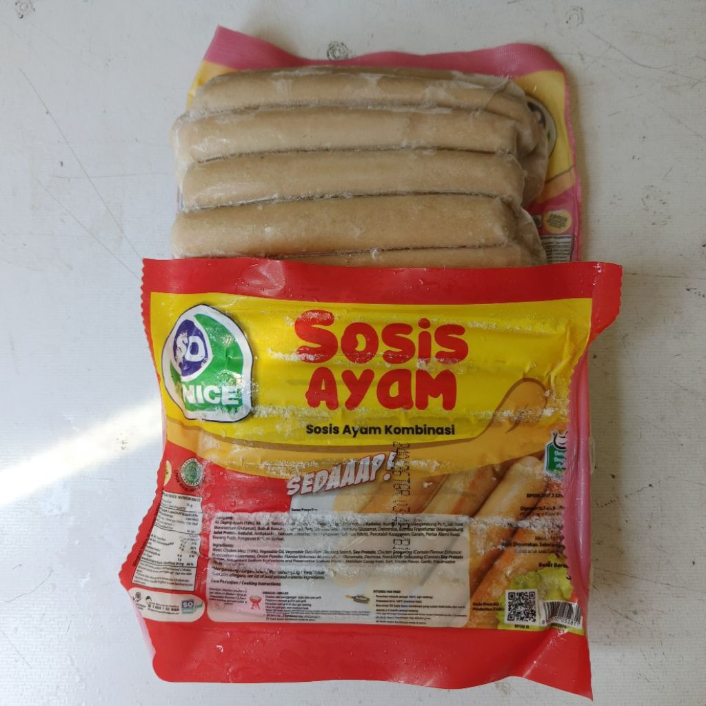 

Sosis ayam so nice 375gr