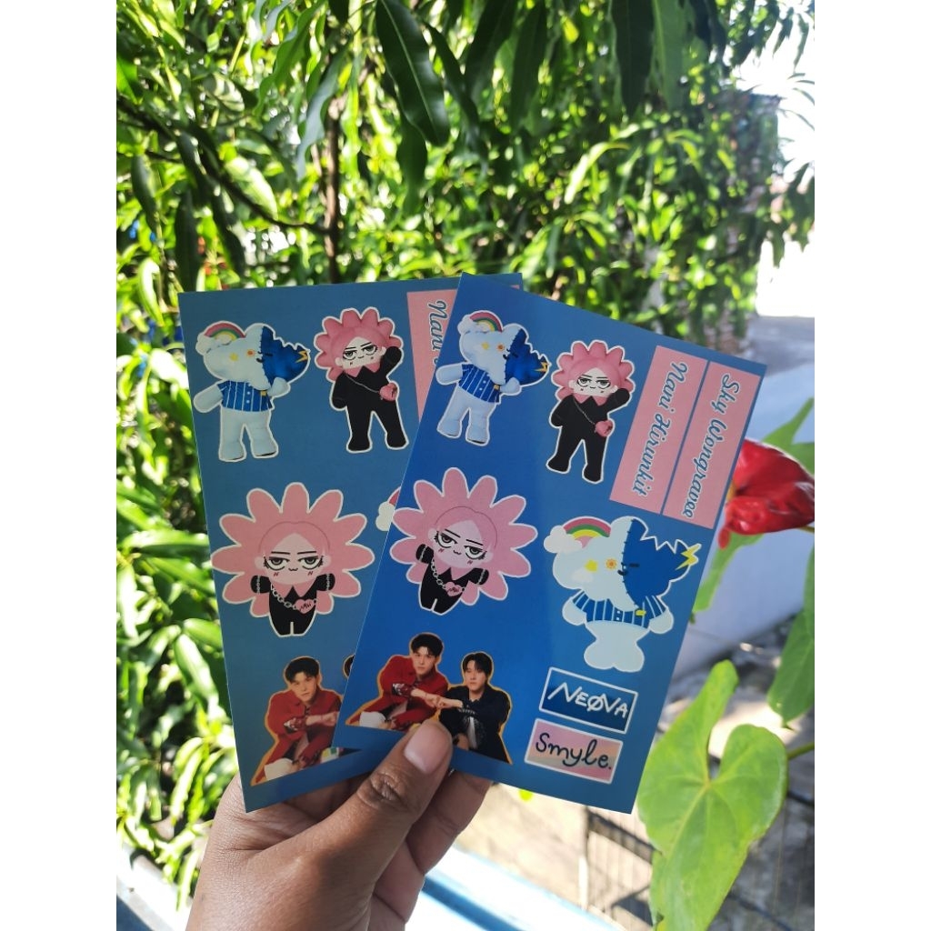 

STIKER SKYNANI NEONA SMYLE STICKER FREEBIES