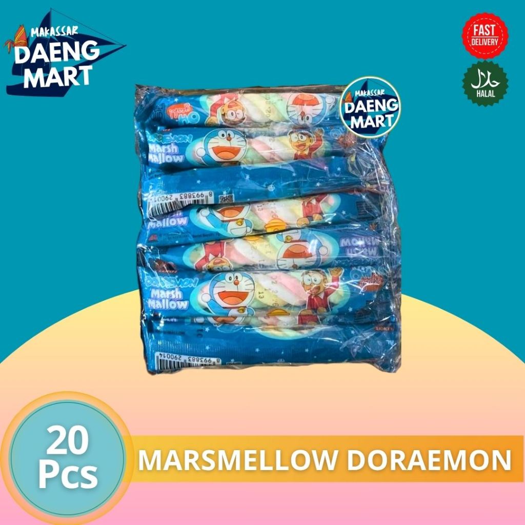 

MARSHMALLOW DORAEMON PAK ISI 20