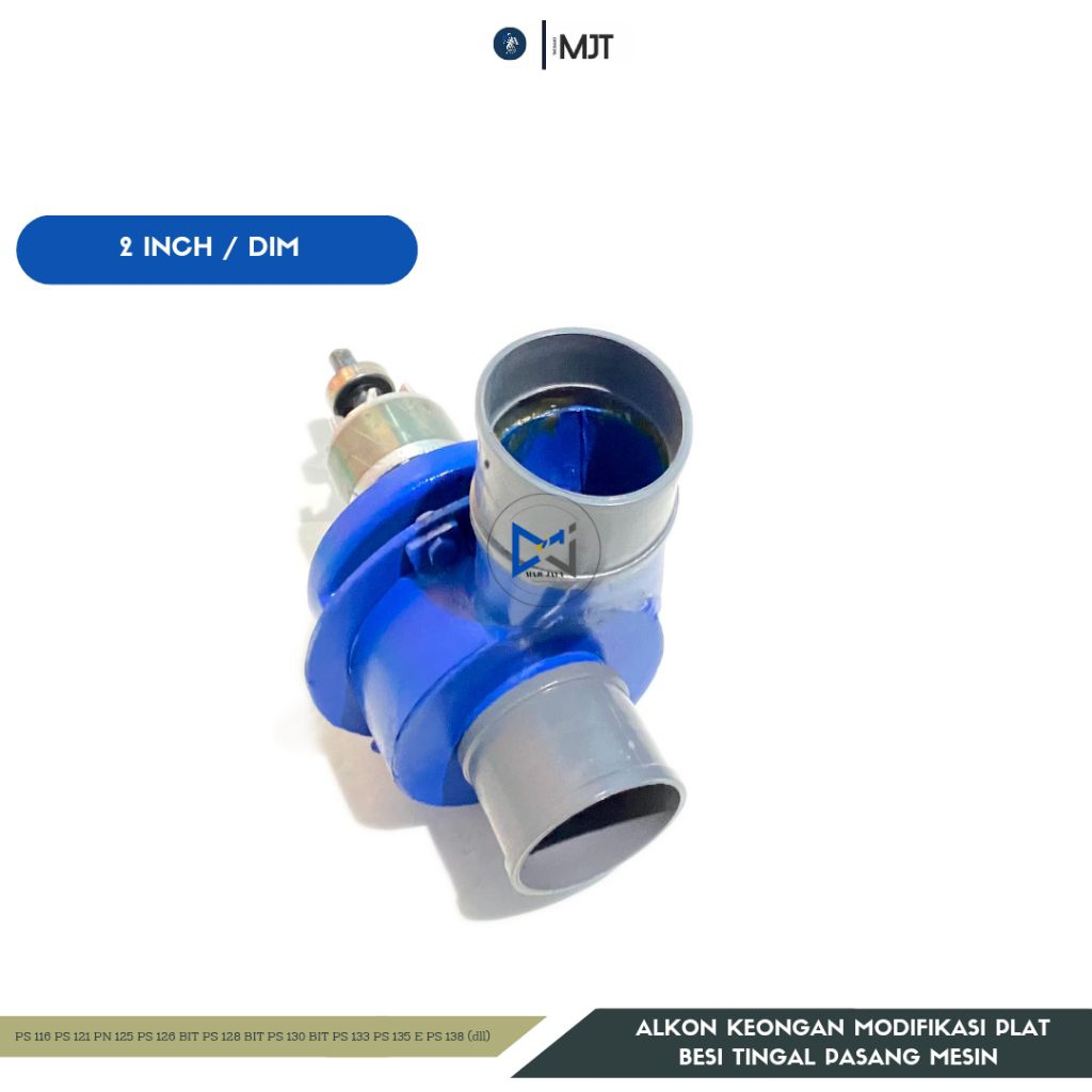 ALKON KEONGAN MODIFIKASI 2" INCH UNTUK POMPA AIR SHIMIZU TINGGAL PASANG MESIN