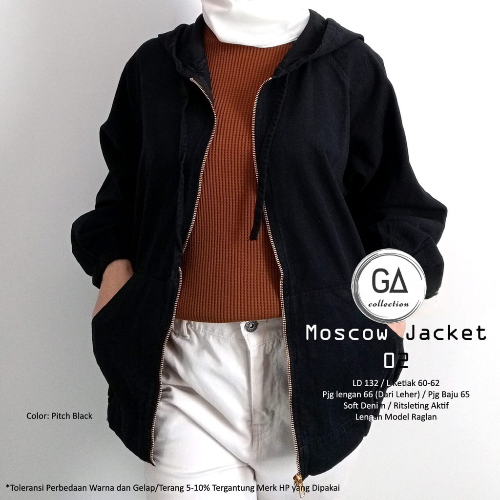 Moscow Jacket #02 Soft Denim Premium