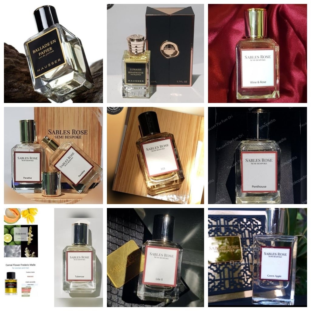 1ml | Hausser Lunaire Rhapsodie Ballade en Papier | Sables Rose Exotic Paradise 333 Inem Yasmeen Pal