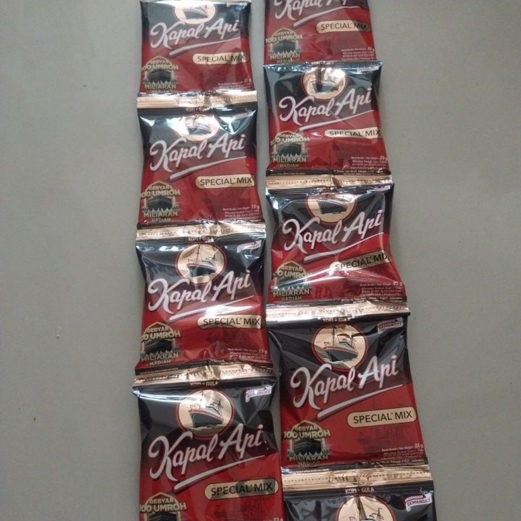 

Kapal Api Special Mix 1 Renceng isi 10 Sachet