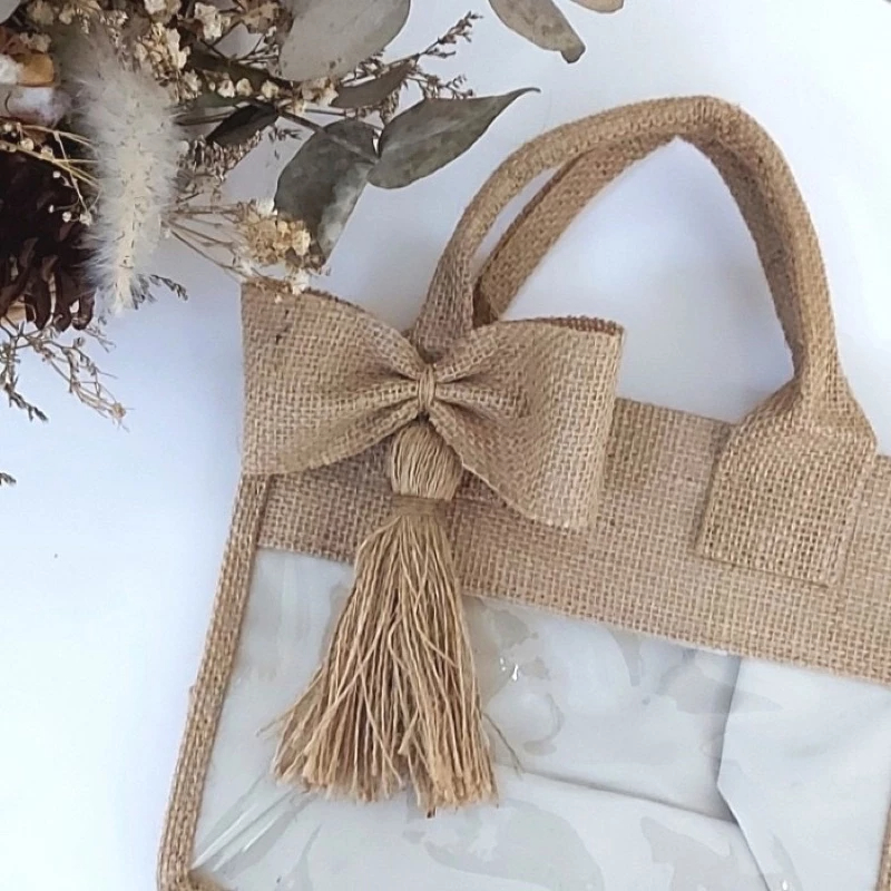 

Pita Hampers Siap Pakai Set Pita Goni Tassel