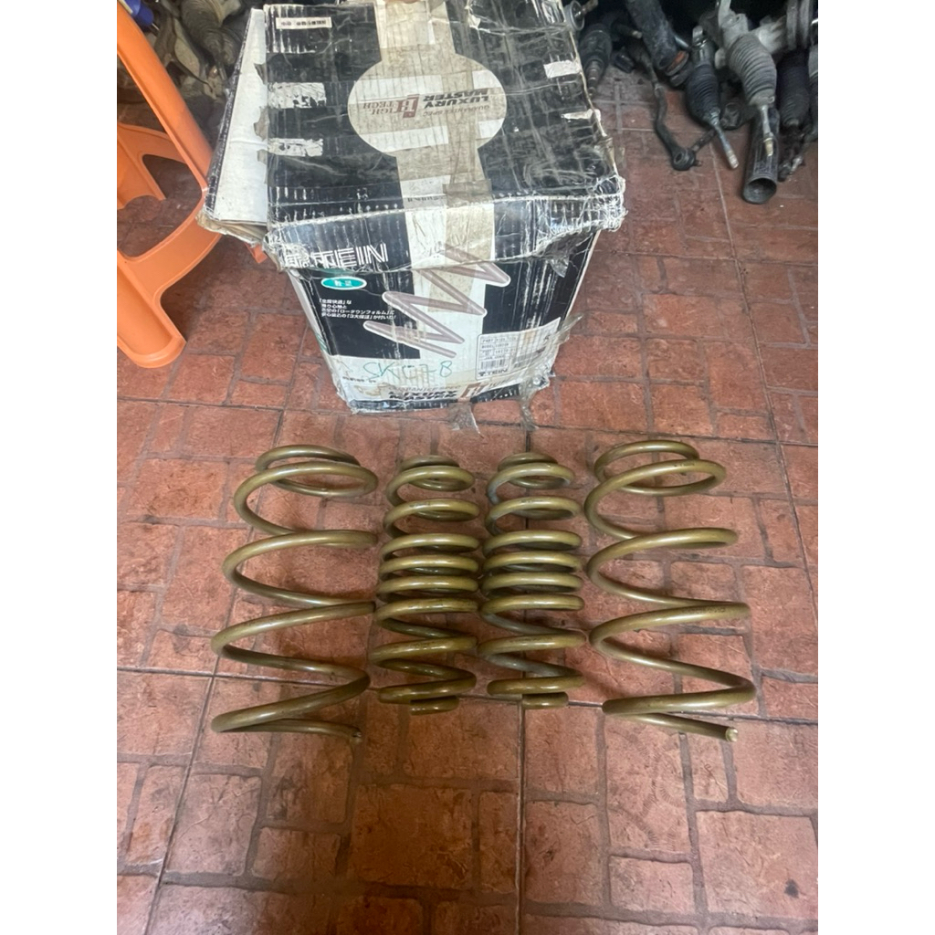 lowering pro kit H-tech Tein toyota alphard vellfire anh20