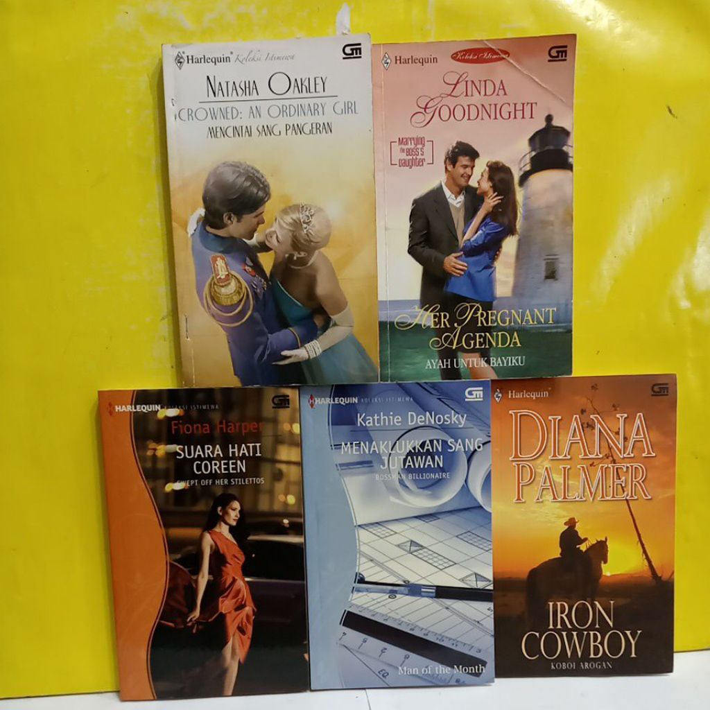 BUKU NOVEL BEKAS ORIGINAL