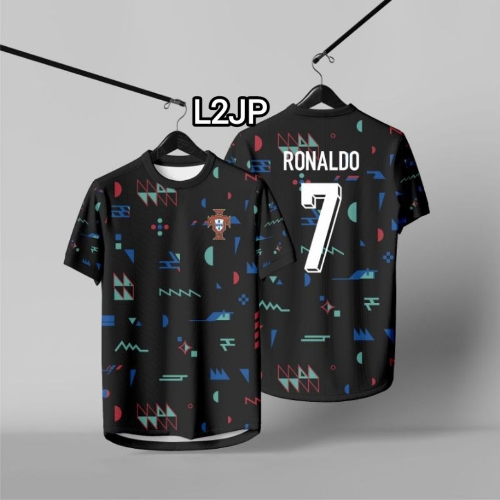 Jersey CR Ronaldo Portugal Full Printing