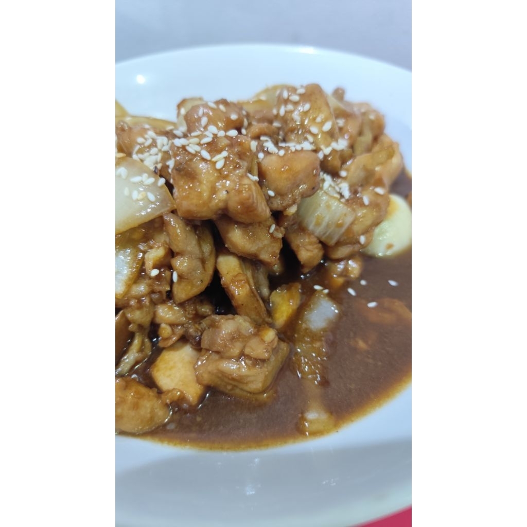 

Chicken teriyaki ala resto masakan kalimantan