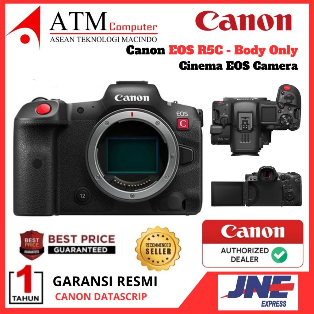 Canon EOS R5C Body Only Cinema Camera Canon EOS R5 C Garansi Resmi