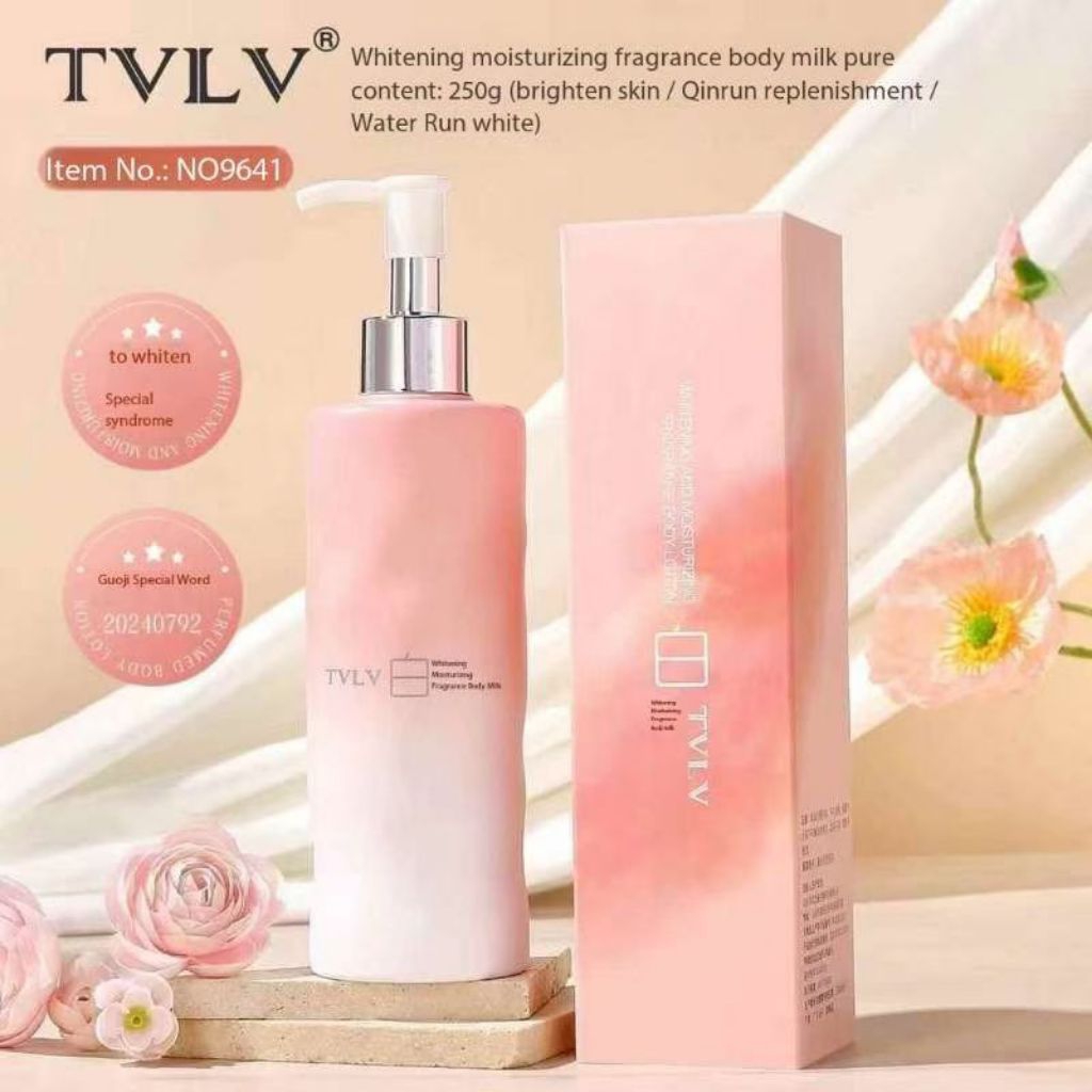 BODY LOTION TVLV PREMIUM whitening and moisturizing fragrance body lotion 250gram