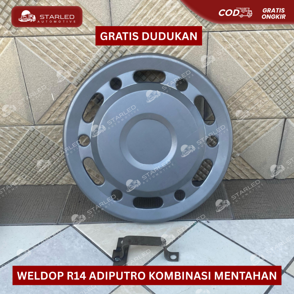 (1 BIJI) WELDOP WILDOP WHEELDOP DOP ADIPUTRO KOMBINASI RING 13 RING 14 WELDOP KOMBINASI BONUS PANGKO
