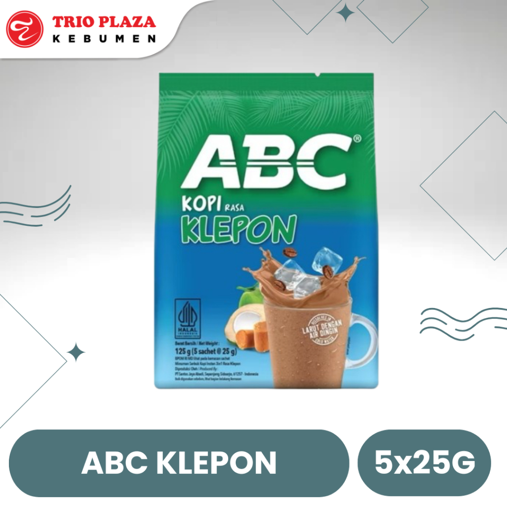 

ABC KOPI KLEPON 5 X 25 G