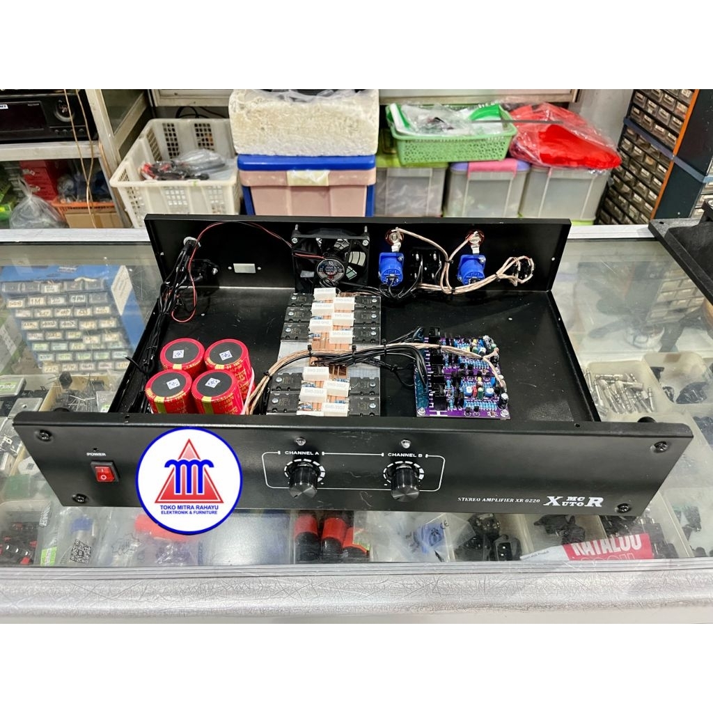 Power Rakitan OCL BALAP + SOKET SPEAKON TANPA TRAFO