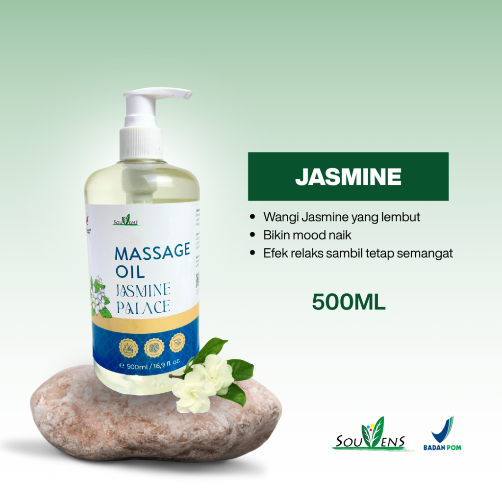 Massage Oil 500Ml Minyak Pijat Aromaterapi Untuk Spa & Homecare Massage