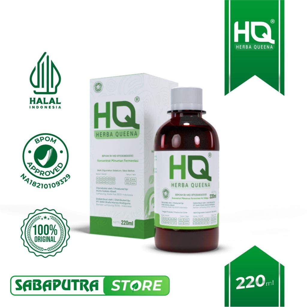

HQ HERBA QUEENA PROBIOTIK - Mengatasi Asam Lambung, Asam Urat, Menurunkan Gula Darah, dll