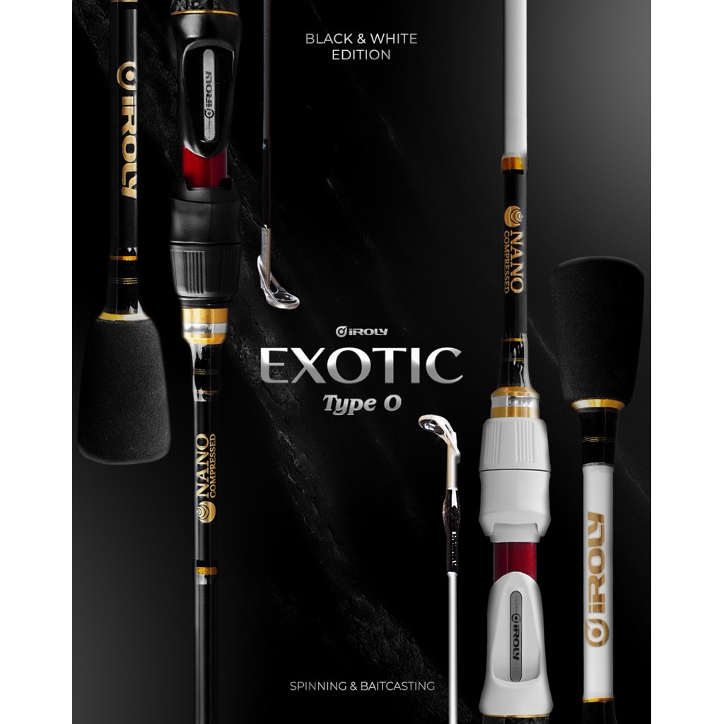 ROD BC IROLY EXOTIC TYPE O UL NEW EDISI BLACK WHITE