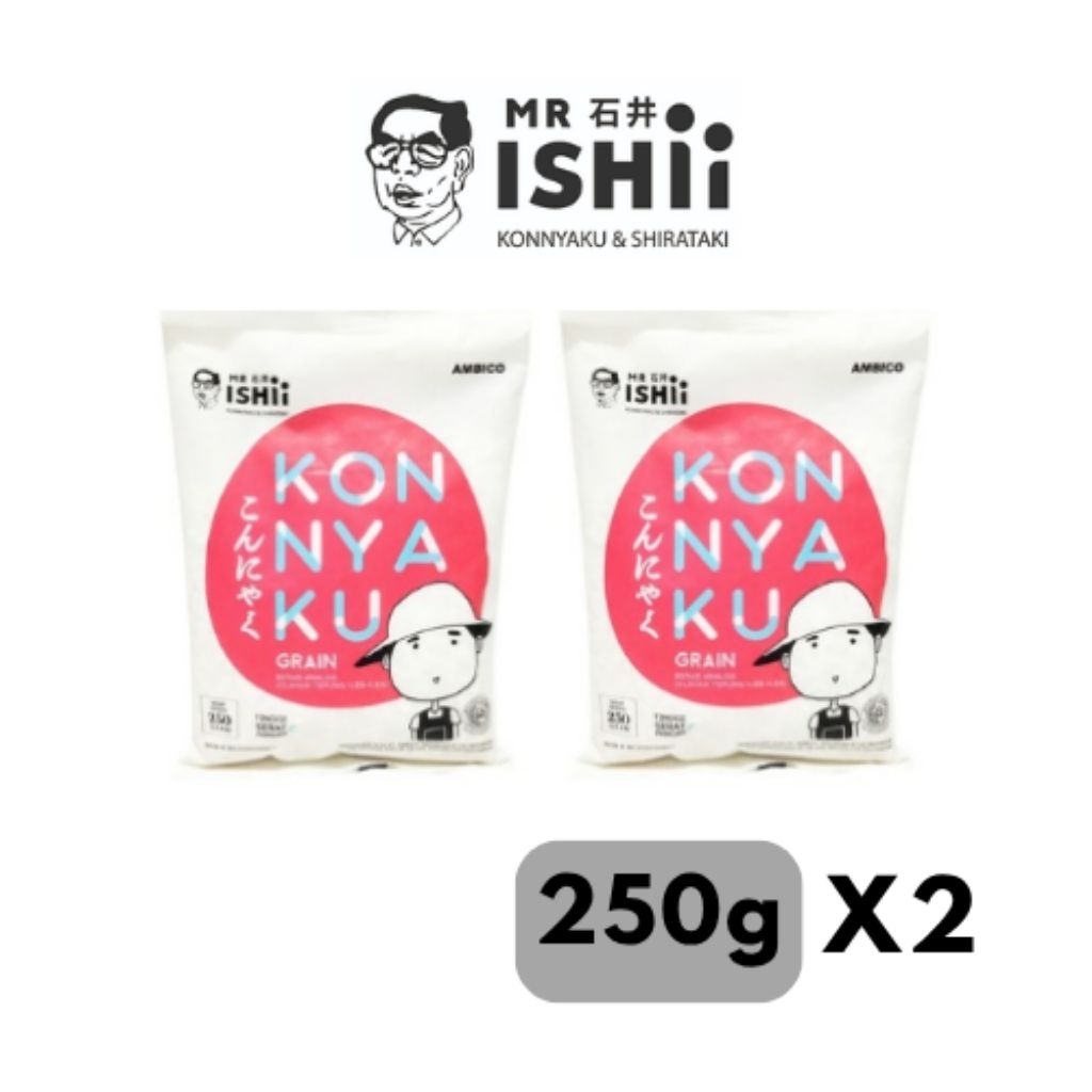 

2pcs mr.ishii konnyaku rice 250g / beras shirataki / beras diet