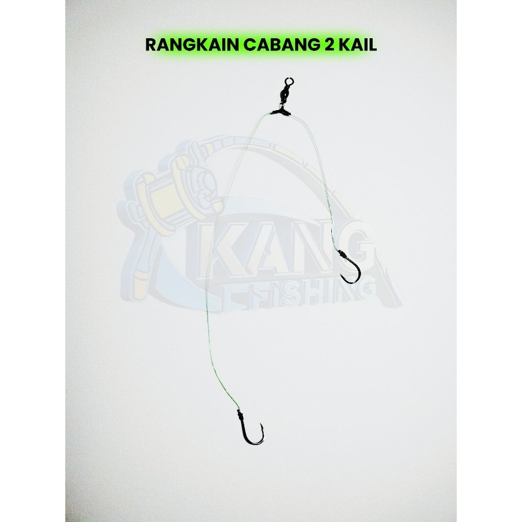Rangkaian cabang 2 mata kail