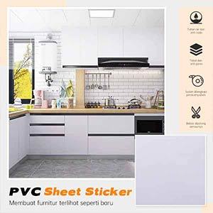 PVC Sheet Sticker / PVC pelapis meja furniture / sticker decosheet / 100cm