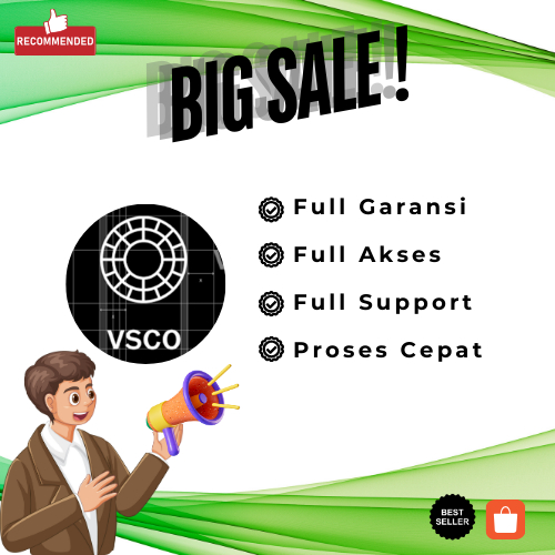 AplikasiVsco Fullpack Premium Bergaransi (Ios/Android)