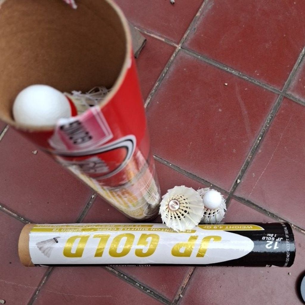 Shuttlecock Bekas - Kualitas bagus - Drilling Cock