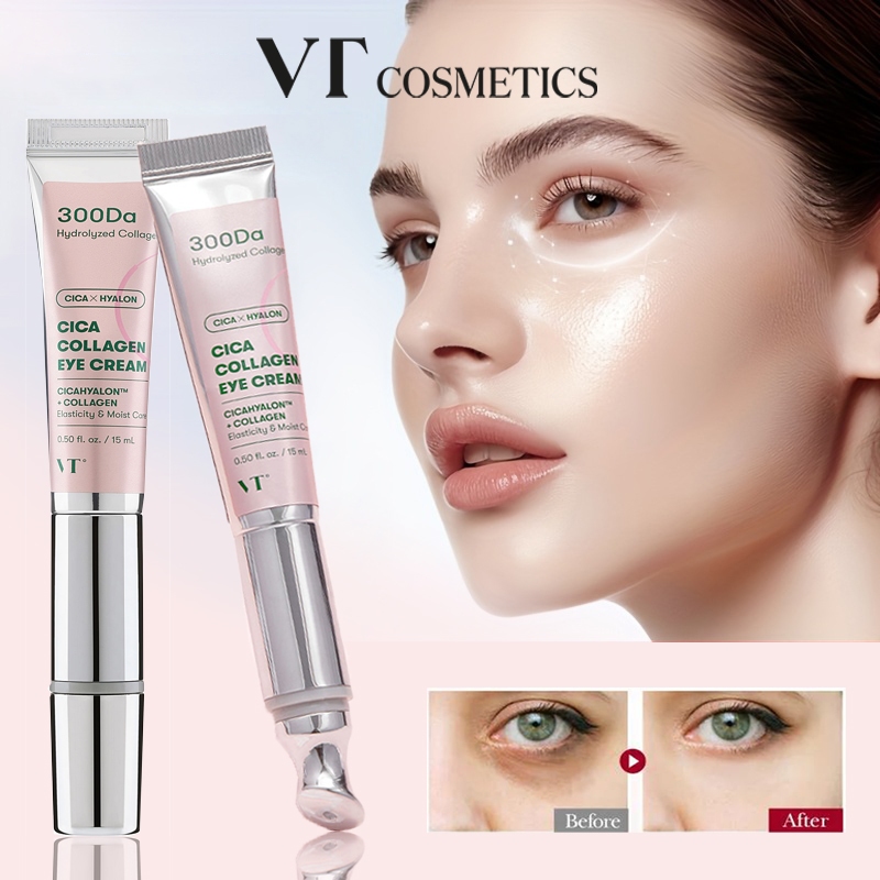 VT COSMETICS Cica Collagen Eye Cream 15ml /VT Reedle Shot Lifting Eye Cream