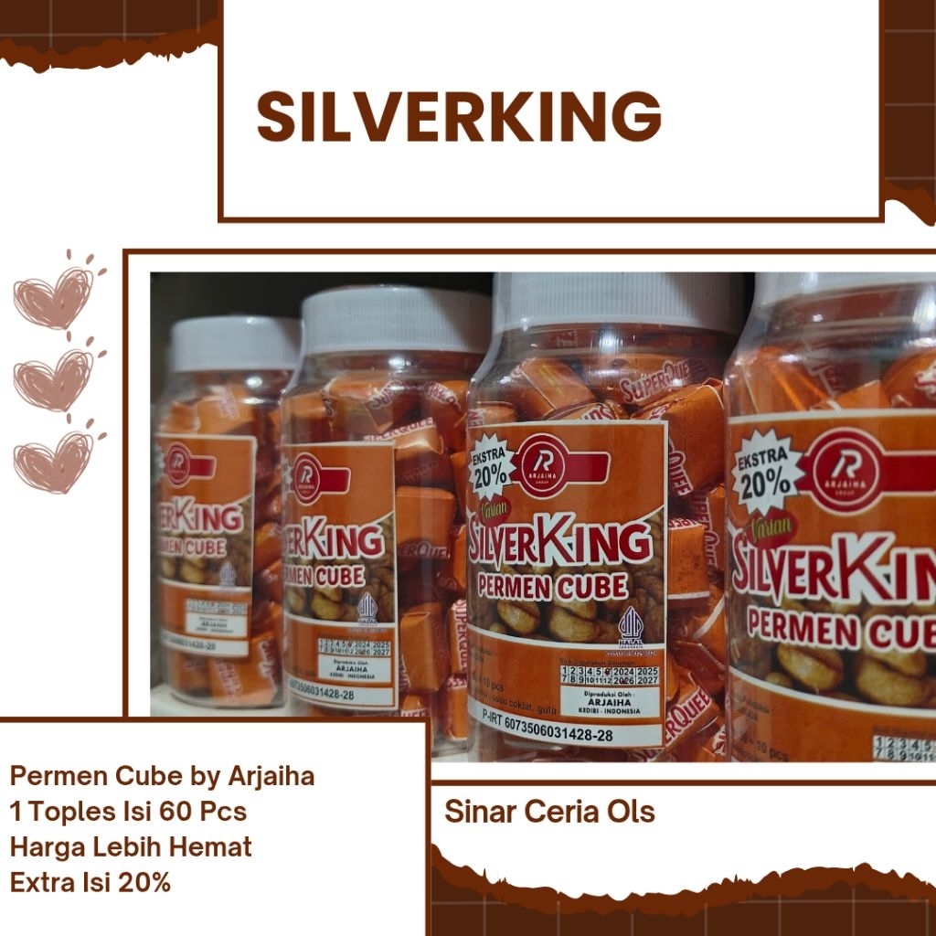 

Permen Cube Viral Millo Milo SILVERKING Obral Isi 60 Pcs