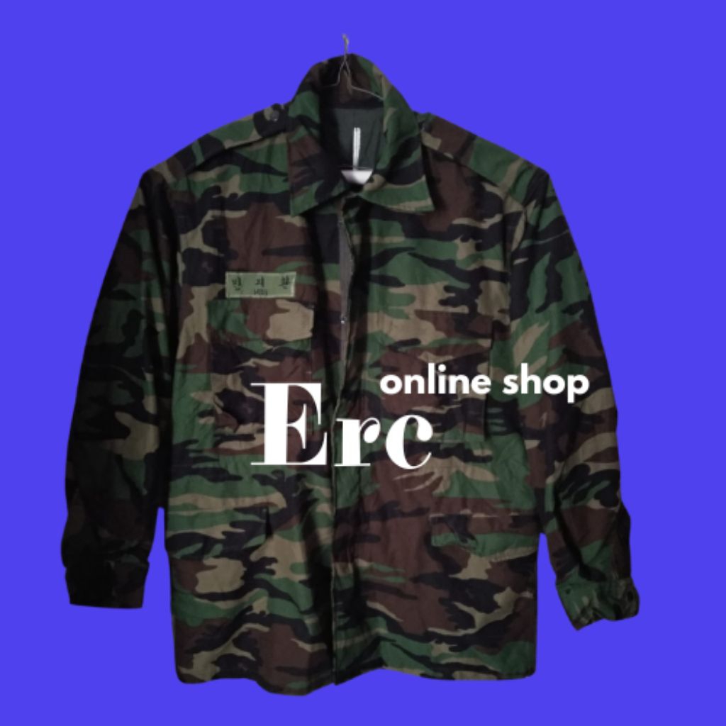 Jaket army korea original murah
