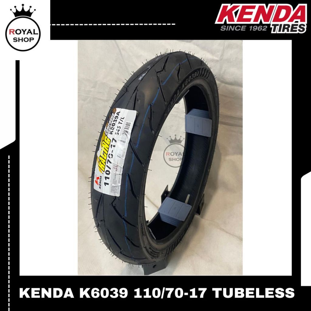 BAN LUAR KENDA K6039 110/70 130/70 RING 17 SOFT COMPOUND SPORT RACING SUPERMOTO