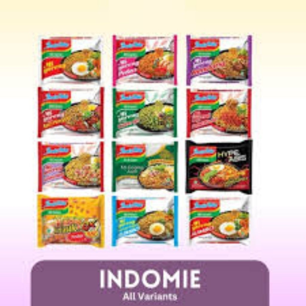 

Mie Indomie Instant Semua Varian - 3pcs