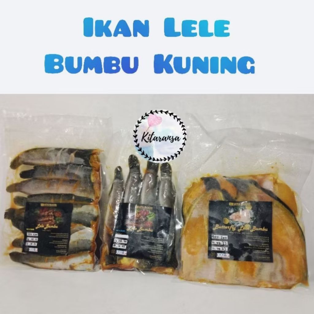

Lele Ungkep/Lele Frozen/Lele Bumbu Kuning/Lele