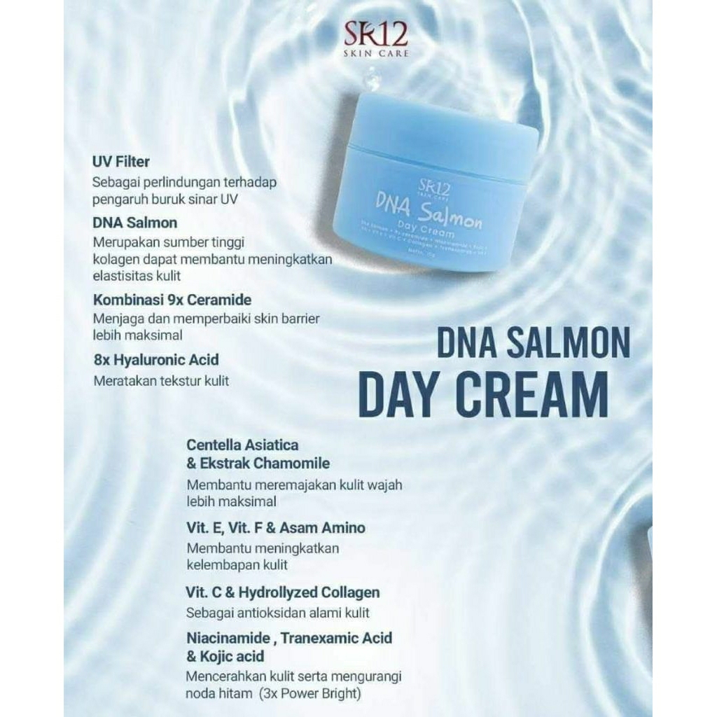 Cream DNA Salmon SR12 // DNA Salmon SR12 Ecer // Cream pagii // Cream Malam SR12