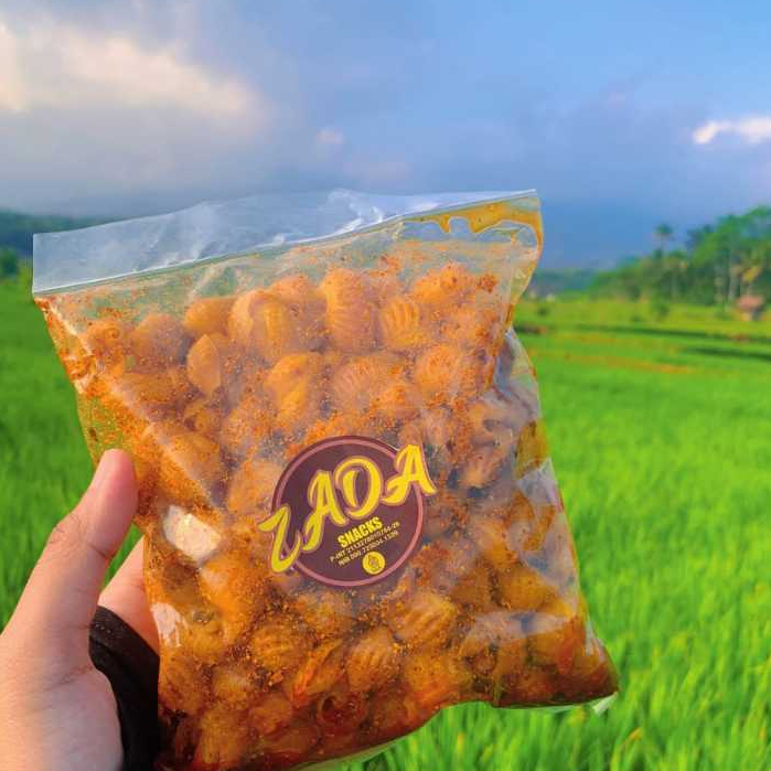 

ZADA MAKARONI KERANG GURIH PEDAS SEGAR DAUN JERUK 500Gram