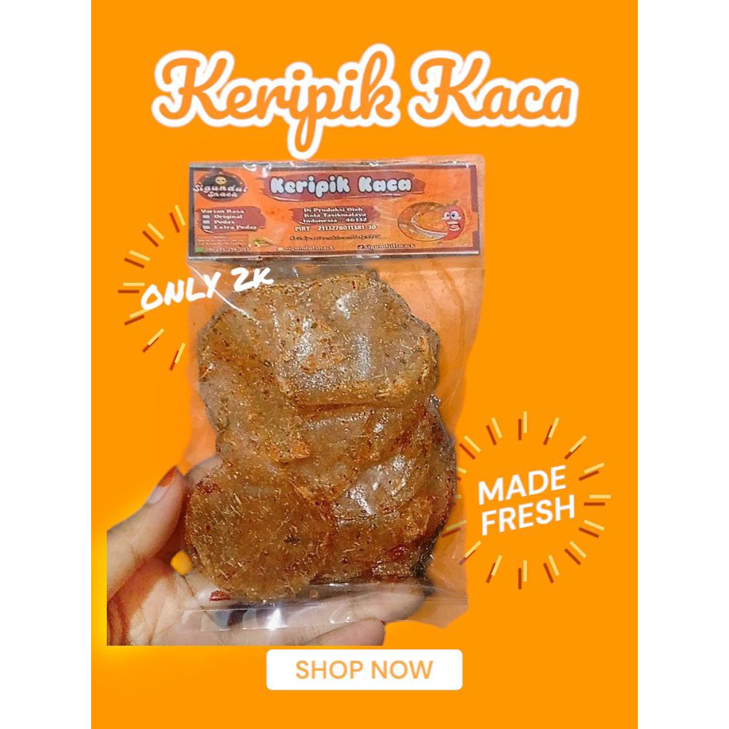 

Keripik Kaca 2rb Pikca Renyah by Si Gundul Snack