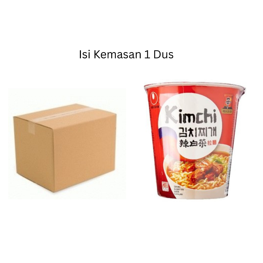 

Mie Instan Nong Shim Kimchi Ramyun 70g – Kuah Pedas dengan Rasa Kimchi Autentik