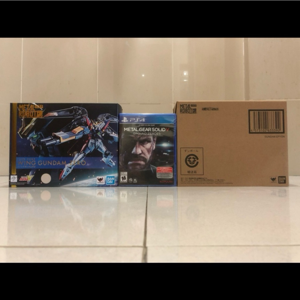 Bandai Metal Robot Spirits Wing Gundam Zero + Gundam Epyon Set