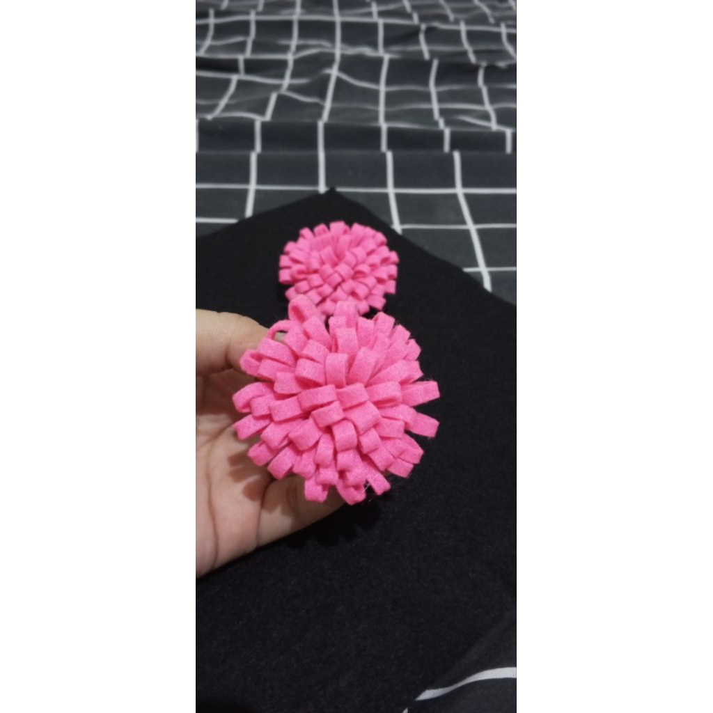 Bros bunga kain flanel