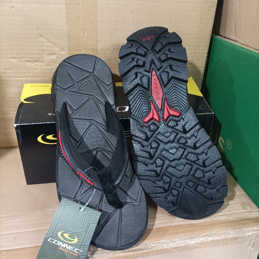 Sandal jepit pria CONNEC meriton original